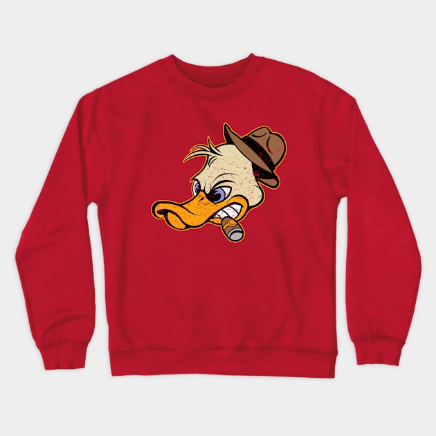 Howard Horsepower Crewneck Sweatshirt by ClayGrahamArt